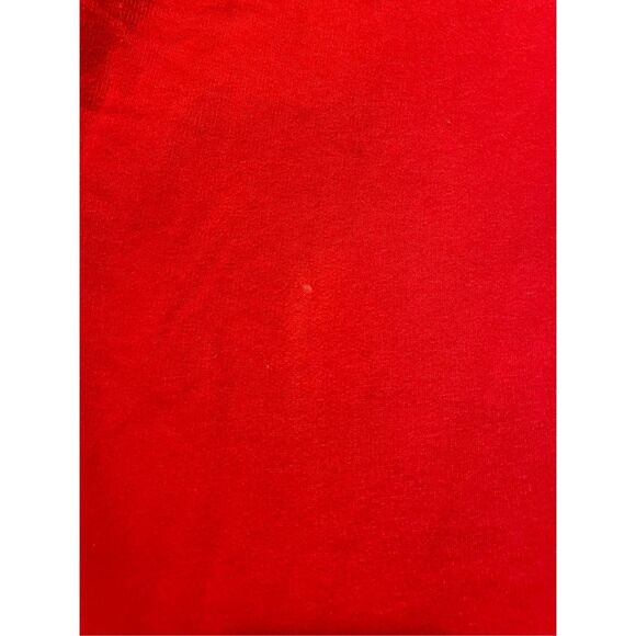 PINK Victoria Secret Red High Mock turtleneck Sherpa Lined Pullover Sweater Smal - Picture 9 of 10